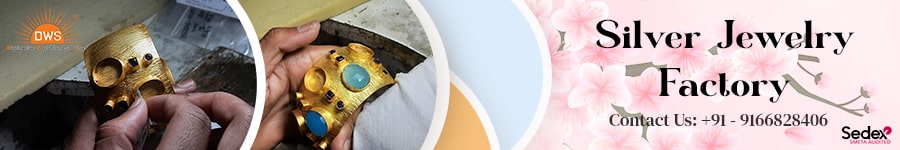 Silver Jewelry Factory in India